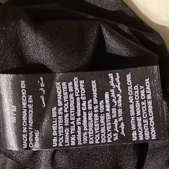 White House Black Market Black Dress with Pearl Embelishment NWT - Picture 5 of 5